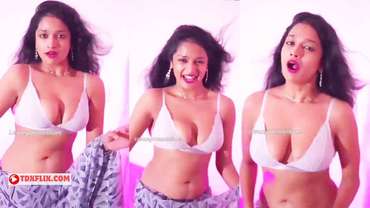 Actress Lavanya Manickam Huge Boobs Show During Dance 