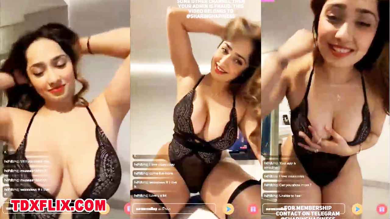 Aditi Mistry Showing Deep Cleavage Sexy Boobs - 1hr 10 Min Live Show