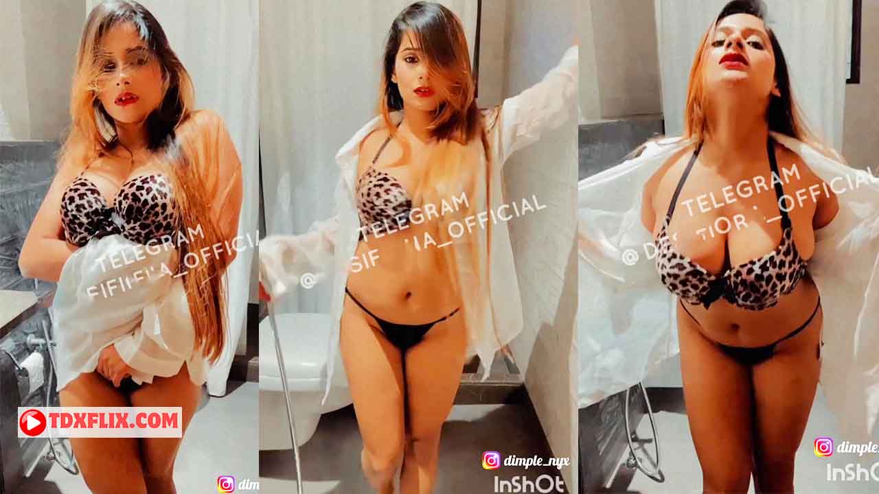 Insta Girl Dipshikha Roy Hot Sexy Curvy Rump Video aka Dimple nyx 