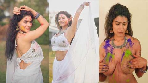 Reshmi Nair Nude Holi Special Video
